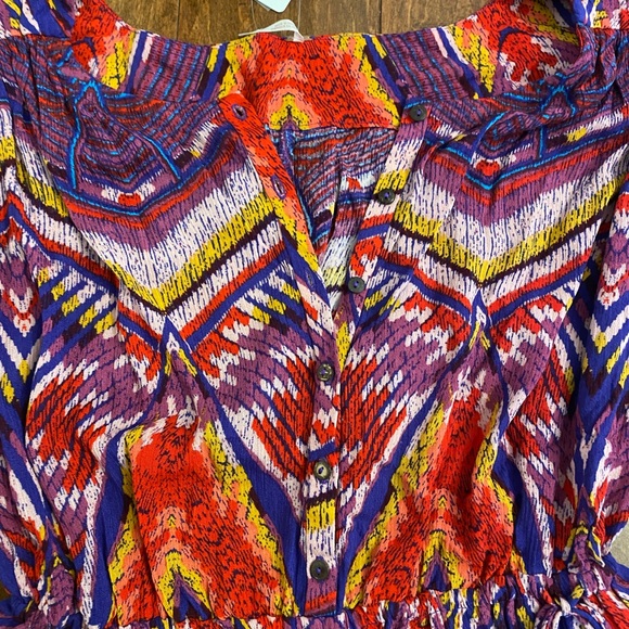 Free People Dream All Night Romper Sz XS/S - Picture 6 of 16